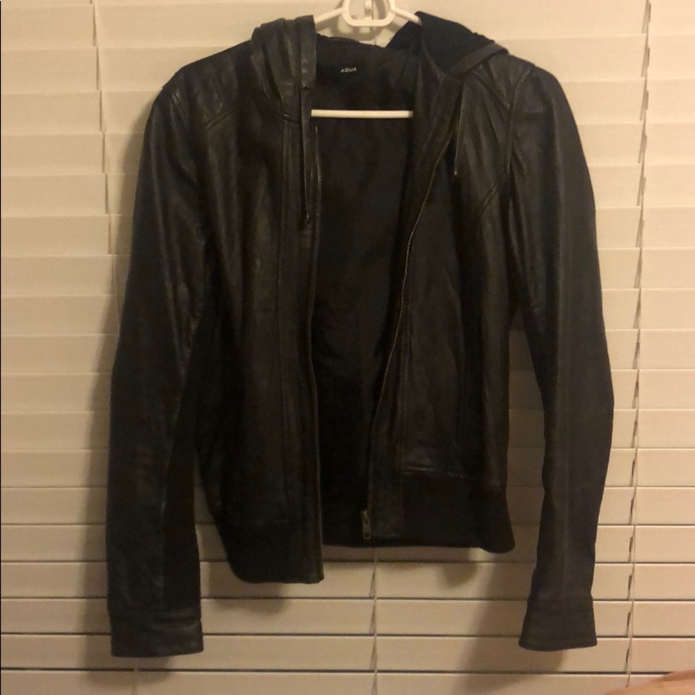 Leather jacket